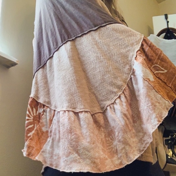 Free People | We The People |Friday Fever batwing top women size S - Picture 3 of 8